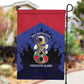 Les Grenadiers Haiti Football Garden Flag 2026 Nou Retounen Blue Version - African Pride