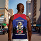 Personalized Les Grenadiers Haiti Football Men Tank Top 2026 Nou Retounen Blue Version - African Pride