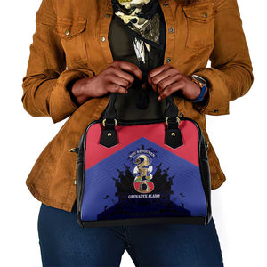 Les Grenadiers Haiti Football Shoulder Handbag 2026 Nou Retounen Blue Version - African Pride