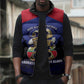 Personalized Les Grenadiers Haiti Football Sleeveless Puffer Jacket 2026 Nou Retounen Blue Version
