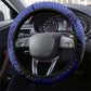 Les Grenadiers Haiti Football Steering Wheel Cover 2026 Nou Retounen Blue Version - African Pride