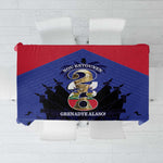 Les Grenadiers Haiti Football Tablecloth 2026 Nou Retounen Blue Version - African Pride