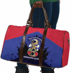 Les Grenadiers Haiti Football Travel Bag 2026 Nou Retounen Blue Version