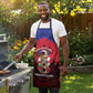 Les Grenadiers Haiti Football Apron 2026 Nou Retounen Red Version