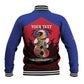 Personalized Les Grenadiers Haiti Football Baseball Jacket 2026 Nou Retounen Red Version - African Pride