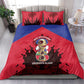Les Grenadiers Haiti Football Bedding Set 2026 Nou Retounen Red Version - African Pride