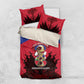 Les Grenadiers Haiti Football Bedding Set 2026 Nou Retounen Red Version - African Pride