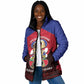 Personalized Les Grenadiers Haiti Football Padded Jacket 2026 Nou Retounen Red Version