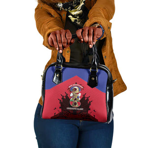 Les Grenadiers Haiti Football Shoulder Handbag 2026 Nou Retounen Red Version - African Pride