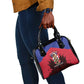 Les Grenadiers Haiti Football Shoulder Handbag 2026 Nou Retounen Red Version - African Pride