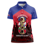 Personalized Les Grenadiers Haiti Football Women Polo Shirt 2026 Nou Retounen Red Version LT14