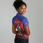 Personalized Les Grenadiers Haiti Football Women Polo Shirt 2026 Nou Retounen Red Version LT14