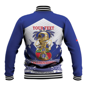 Personalized Les Grenadiers Haiti Football Baseball Jacket 2026 Nou Retounen White Version - African Pride