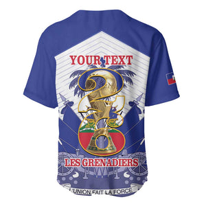 Personalized Les Grenadiers Haiti Football Baseball Jersey 2026 Nou Retounen White Version LT14