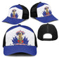 Les Grenadiers Haiti Football Baseball Net Cap 2026 Nou Retounen White Version - African Pride
