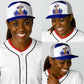 Les Grenadiers Haiti Football Baseball Net Cap 2026 Nou Retounen White Version - African Pride