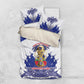 Les Grenadiers Haiti Football Bedding Set 2026 Nou Retounen White Version - African Pride