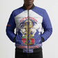 Personalized Les Grenadiers Haiti Football Bomber Puffer Jacket 2026 Nou Retounen White Version