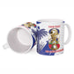 Personalized Les Grenadiers Haiti Football Ceramic Mug 2026 Nou Retounen White Version
