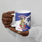 Personalized Les Grenadiers Haiti Football Ceramic Mug 2026 Nou Retounen White Version