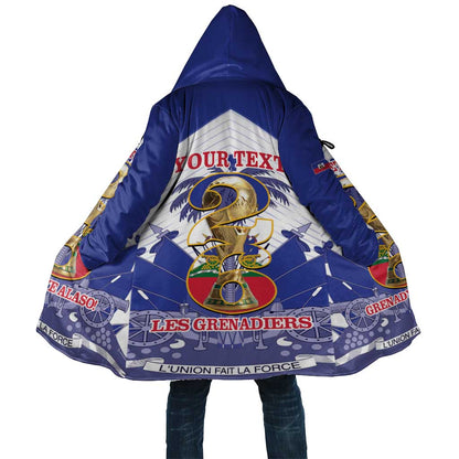 Personalized Les Grenadiers Haiti Football Cloak 2026 Nou Retounen White Version