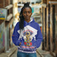 Personalized Les Grenadiers Haiti Football Hoodie 2026 Nou Retounen White Version - African Pride