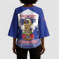 Personalized Les Grenadiers Haiti Football Kimono Sleeve Blouse 2026 Nou Retounen White Version