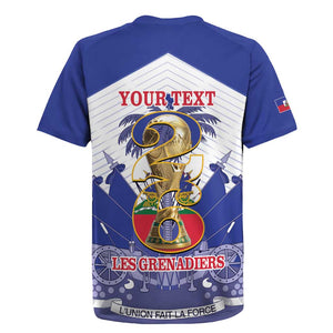 Personalized Les Grenadiers Haiti Football Rugby Jersey 2026 Nou Retounen White Version LT14