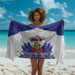 Les Grenadiers Haiti Football Sarong 2026 Nou Retounen White Version - African Pride