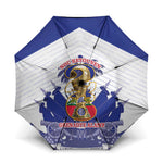 Les Grenadiers Haiti Football Umbrella 2026 Nou Retounen White Version