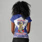 Personalized Les Grenadiers Haiti Football Women V-Neck T-Shirt 2026 Nou Retounen White Version LT14