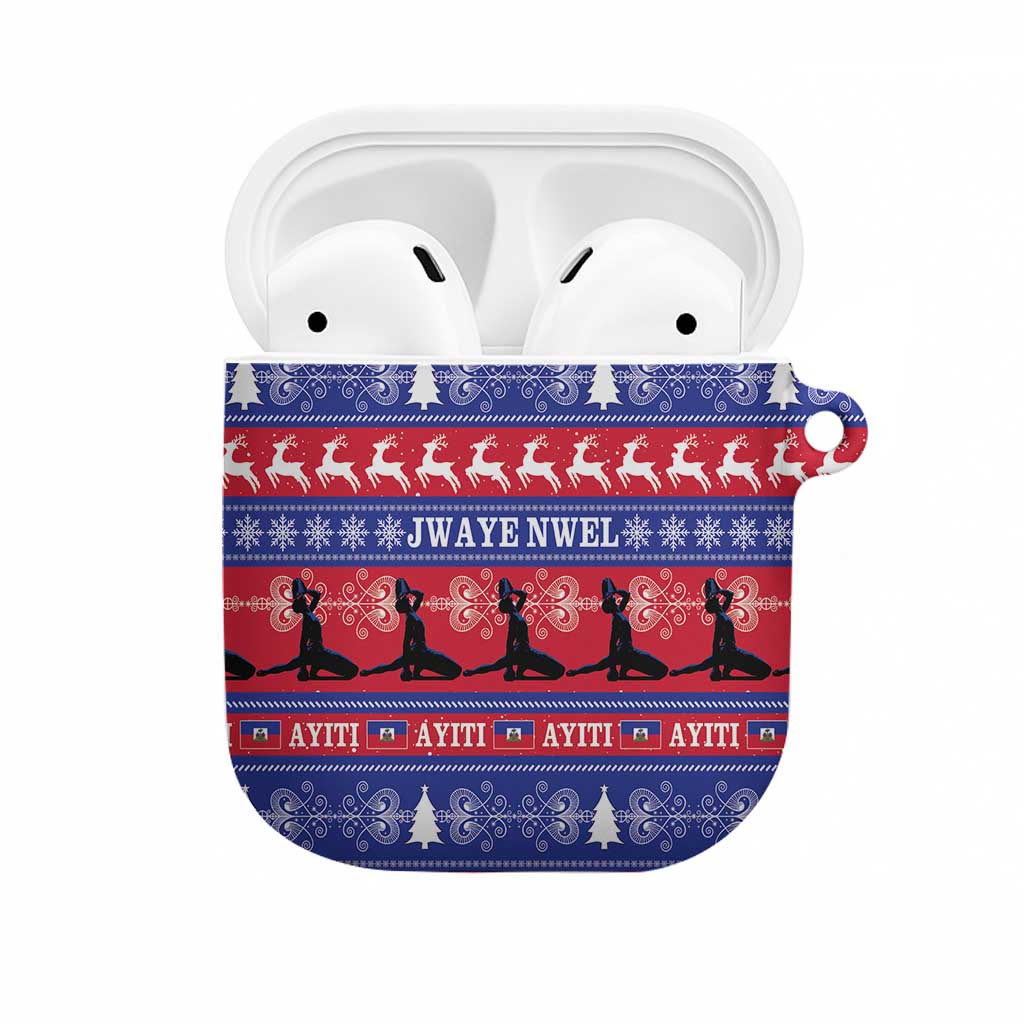 Haiti Christmas AirPods Case Jwaye Nwel Ayiti Neg Marron Veve Vodou