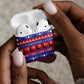 Haiti Christmas AirPods Case Jwaye Nwel Ayiti Neg Marron Veve Vodou