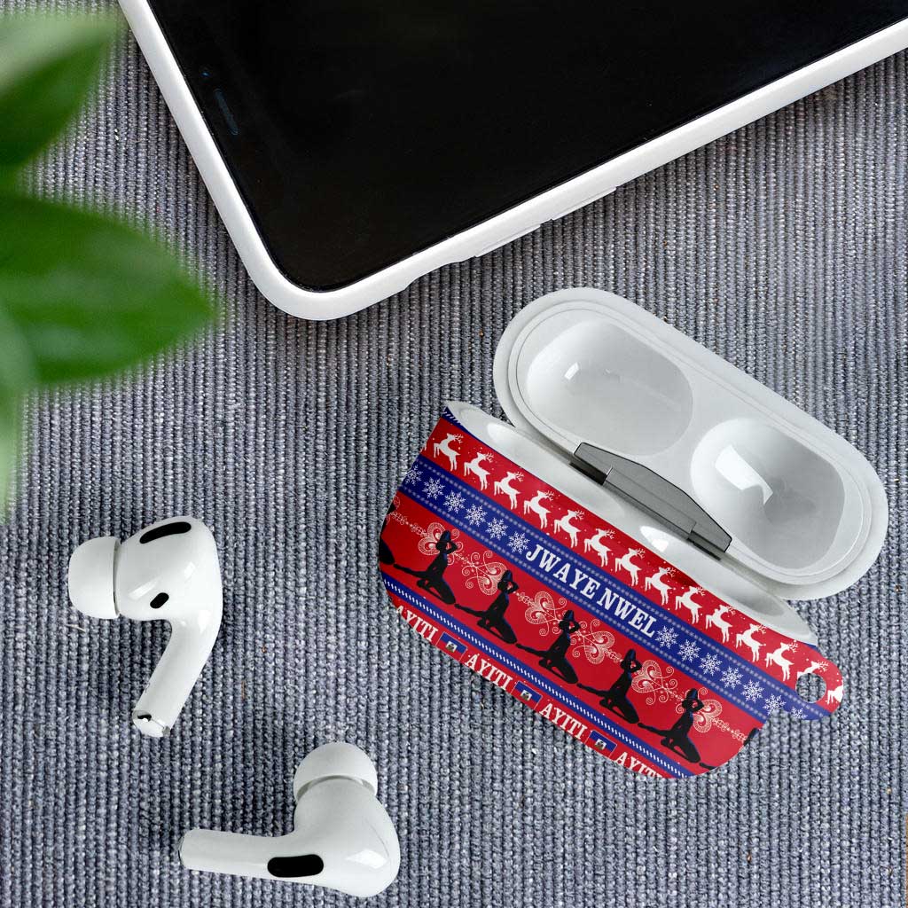 Haiti Christmas AirPods Case Jwaye Nwel Ayiti Neg Marron Veve Vodou