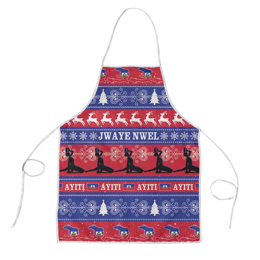 Haiti Christmas Apron Jwaye Nwel Ayiti Neg Marron Veve Vodou