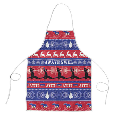 Haiti Christmas Apron Jwaye Nwel Ayiti Neg Marron Veve Vodou