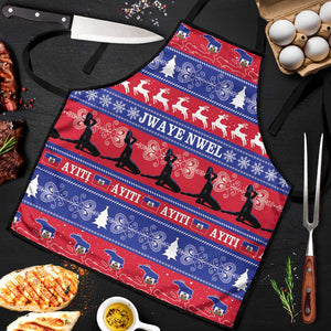Haiti Christmas Apron Jwaye Nwel Ayiti Neg Marron Veve Vodou