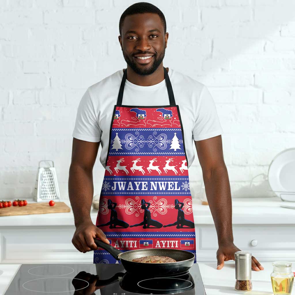 Haiti Christmas Apron Jwaye Nwel Ayiti Neg Marron Veve Vodou