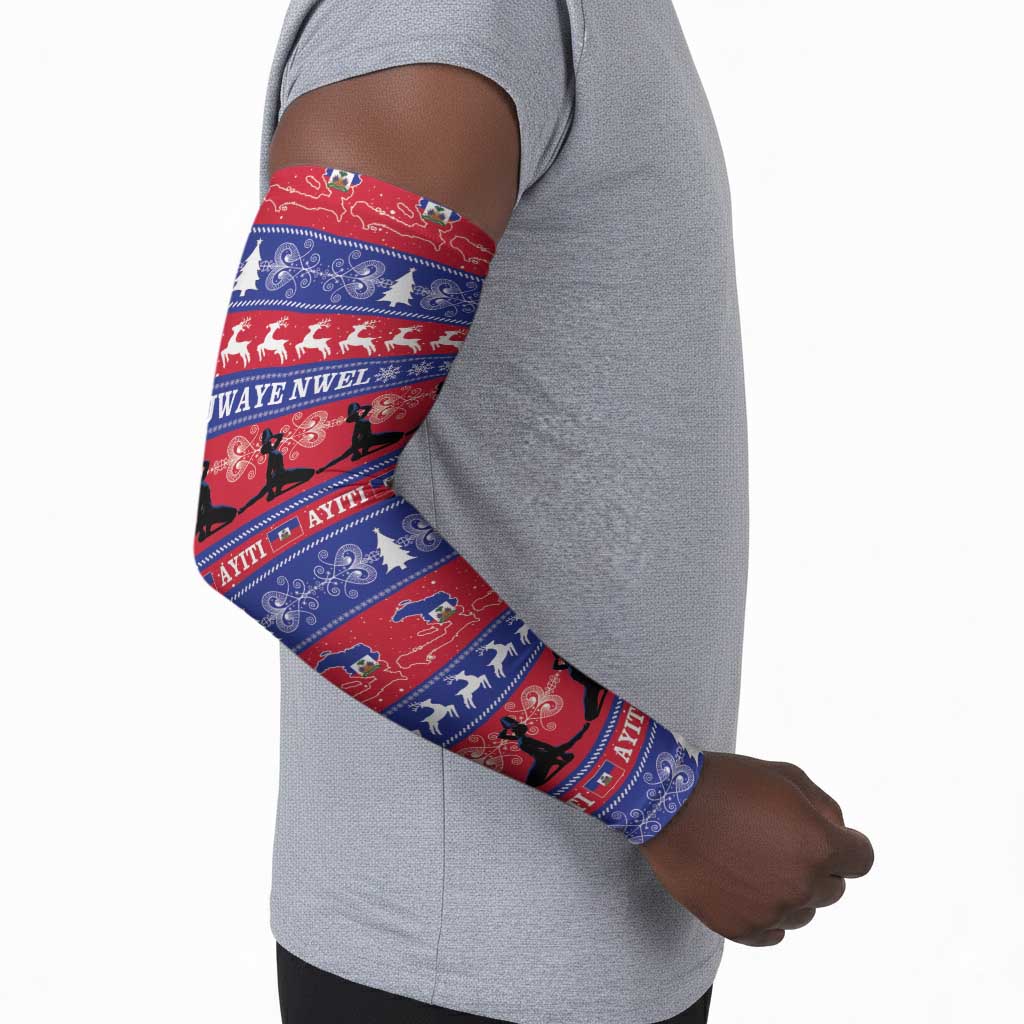 Haiti Christmas Arm Sleeves Jwaye Nwel Ayiti Neg Marron Veve Vodou