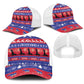 Afro Haiti Christmas Baseball Net Cap Jwaye Nwel Ayiti Neg Marron Veve Vodou - African Pride