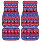 Afro Haiti Christmas Car Mats Jwaye Nwel Ayiti Neg Marron Veve Vodou - African Pride
