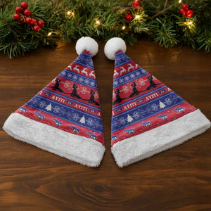 Afro Haiti Christmas Santa Hat Jwaye Nwel Ayiti Neg Marron Veve Vodou - African Pride