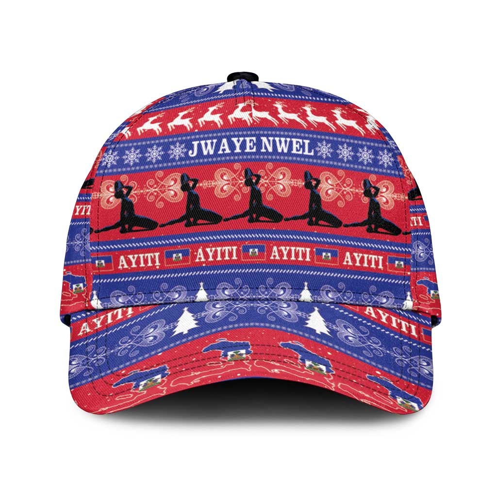 Afro Haiti Christmas Classic Cap Jwaye Nwel Ayiti Neg Marron Veve Vodou - African Pride