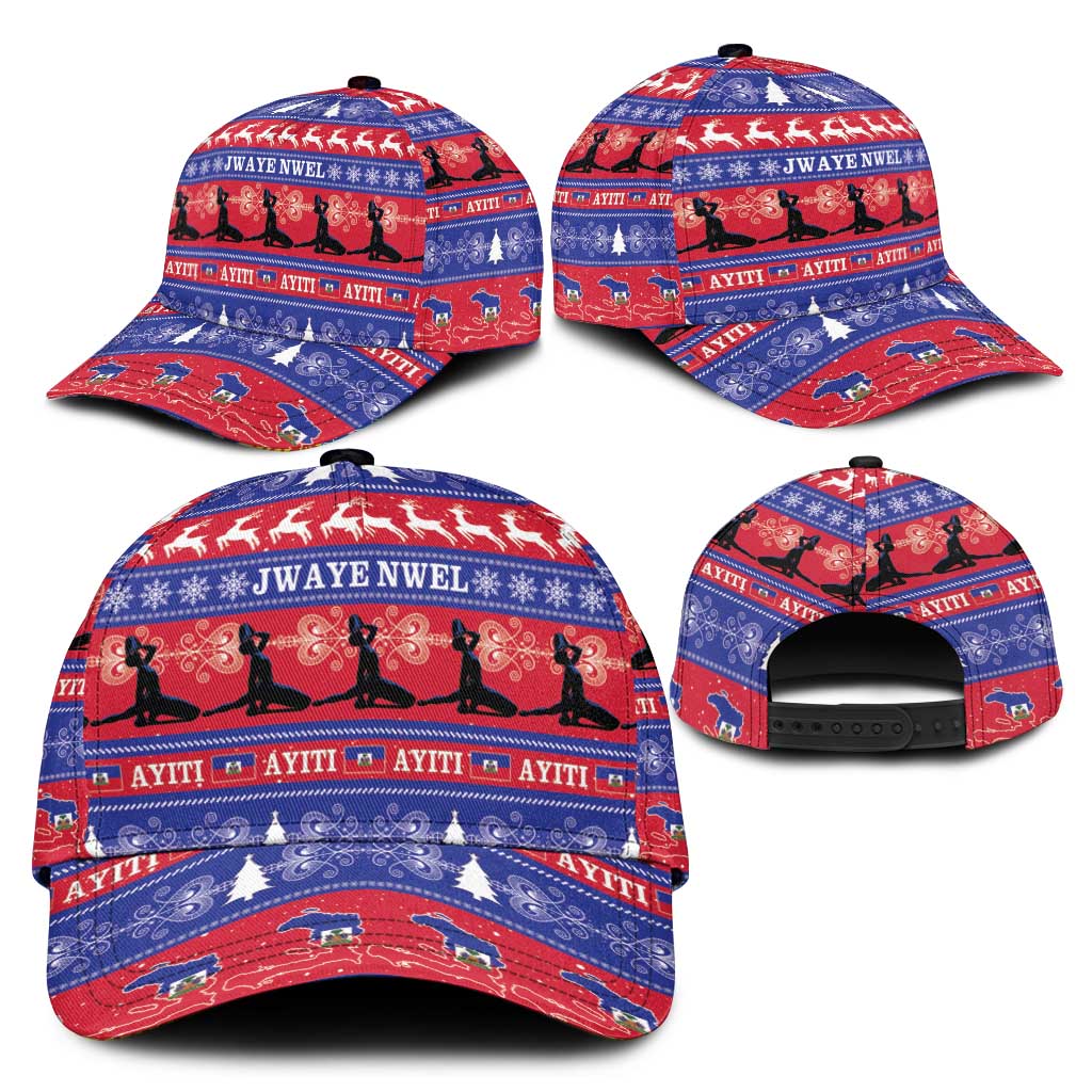 Afro Haiti Christmas Classic Cap Jwaye Nwel Ayiti Neg Marron Veve Vodou - African Pride
