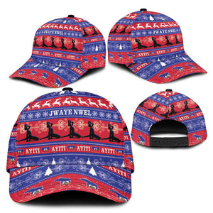 Afro Haiti Christmas Classic Cap Jwaye Nwel Ayiti Neg Marron Veve Vodou - African Pride