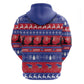 Afro Haiti Christmas Hoodie Jwaye Nwel Ayiti Neg Marron Veve Vodou - African Pride