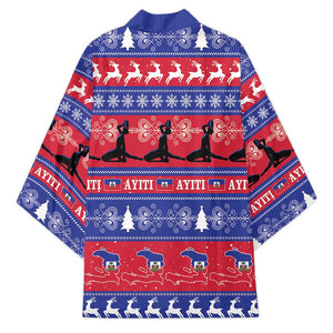 Haiti Christmas Kimono Jwaye Nwel Ayiti Neg Marron Veve Vodou