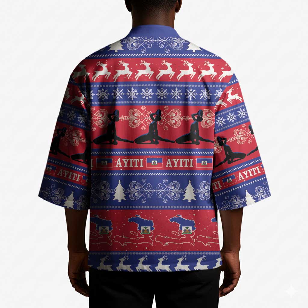 Haiti Christmas Kimono Jwaye Nwel Ayiti Neg Marron Veve Vodou
