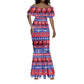Afro Haiti Christmas Mermaid Dress Jwaye Nwel Ayiti Neg Marron Veve Vodou LT14
