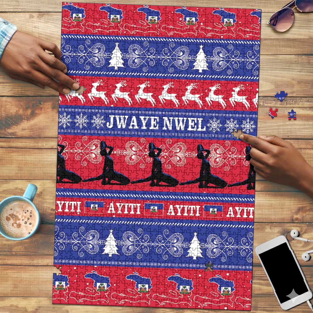 Haiti Christmas Puzzle Jwaye Nwel Ayiti Neg Marron Veve Vodou